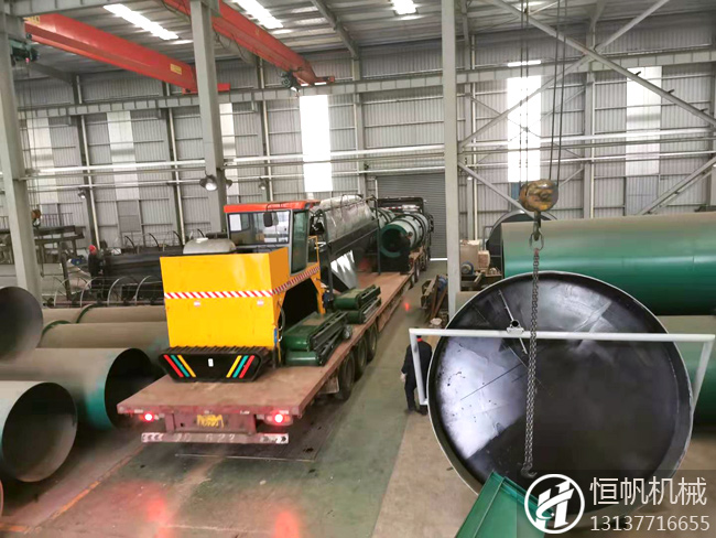 年產10萬噸有機肥顆粒生產線設備交付河北承德客戶(圖5) 河北承德有機肥生產線設備